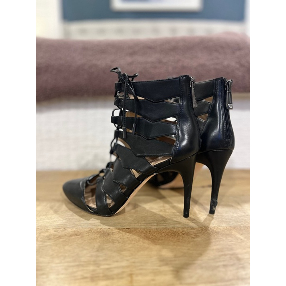 BCBG Max Azria Ma-Bren Lace Up Boots - Picture 8 of 8